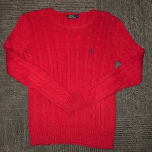 Polo Ralph Lauren cable knit sweater
